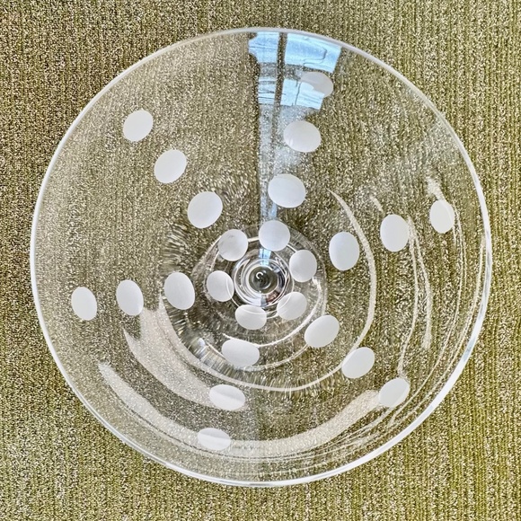 Mikasa Cheers Martini / Wine Glasses (x2) 10" lead-free crystal dishwasher safe - Picture 2 of 8